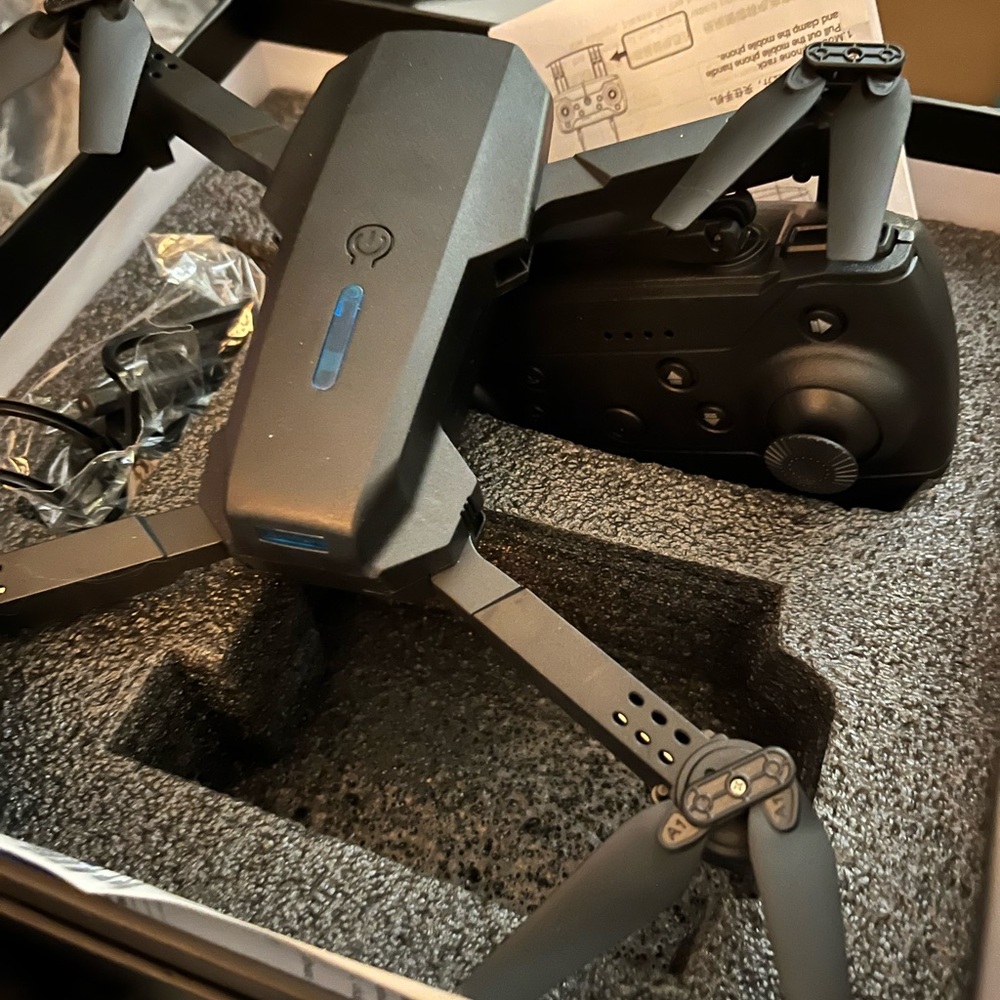 Black VR Drone with Controller